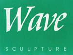 Santorini Wave Sculpture